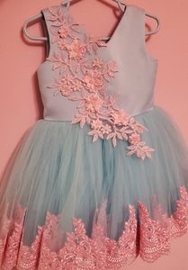 Girls flower girl/pageant dress